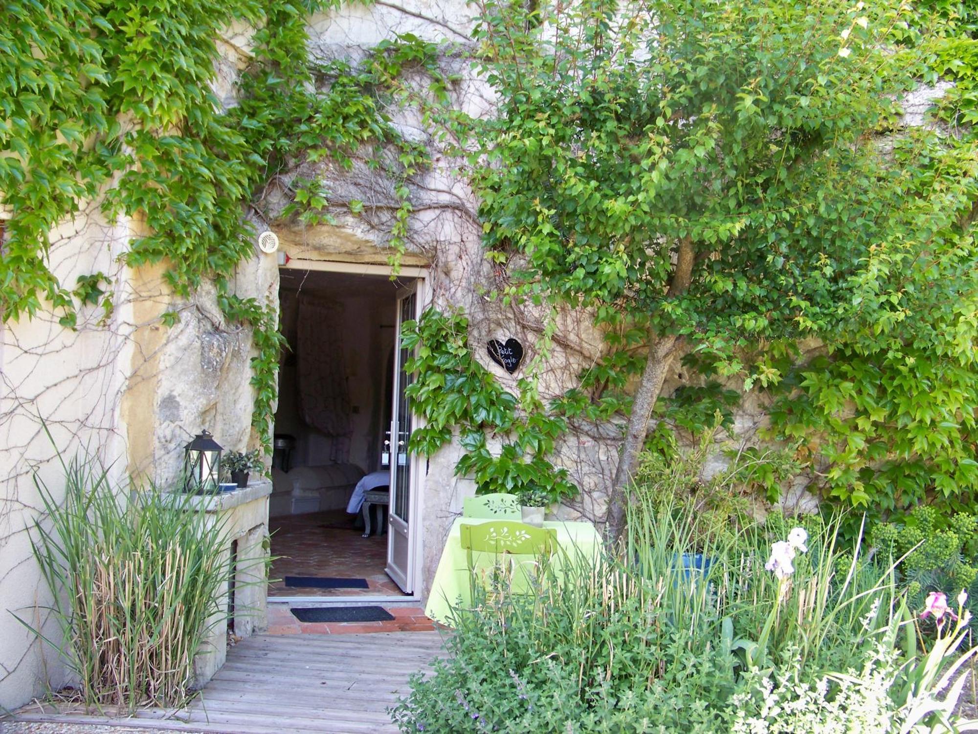 Logis Hotels Troglododo Azay-le-Rideau Exterior photo